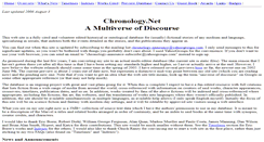 Desktop Screenshot of chronology.net