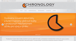 Desktop Screenshot of chronology.cz